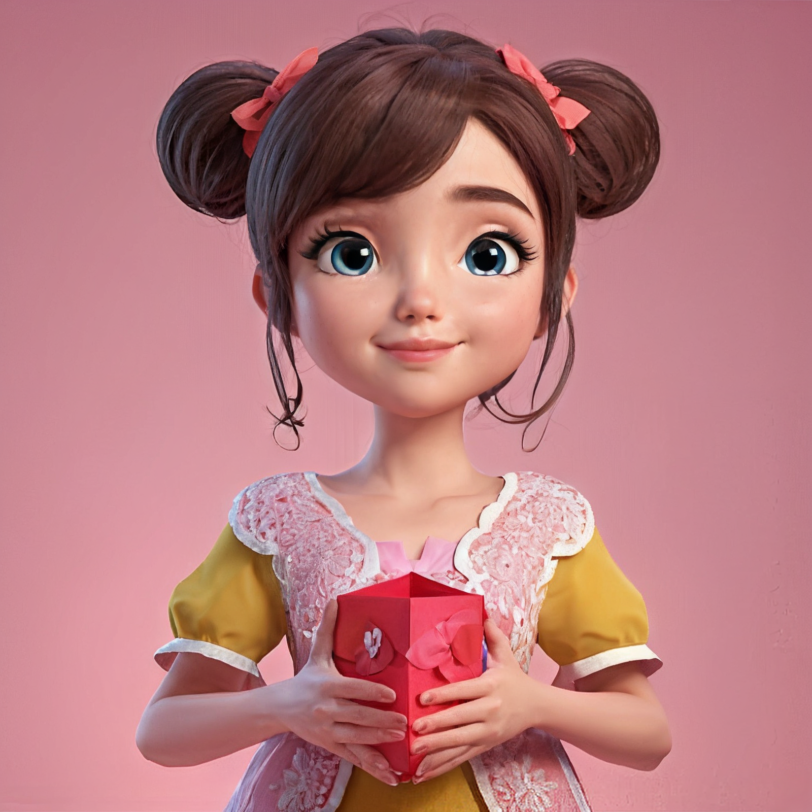 cute cartoon character,disney character,princess anna,agnes,little girl in pink dress,lilo,princess sofia,piggybank,doll dress,fairy tale character,3d model,female doll,piggy bank,rapunzel,minnie mous