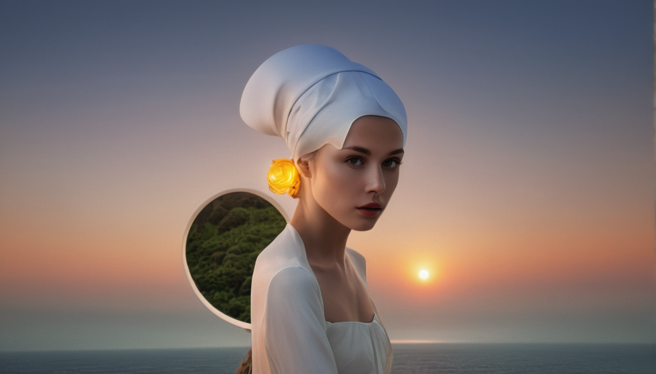 ancient egyptian girl,the hat of the woman,art deco woman,image manipulation,womans seaside hat,ordinary sun hat,argan tree,woman's hat,photo manipulation,digital compositing,photomanipulation,fantasy