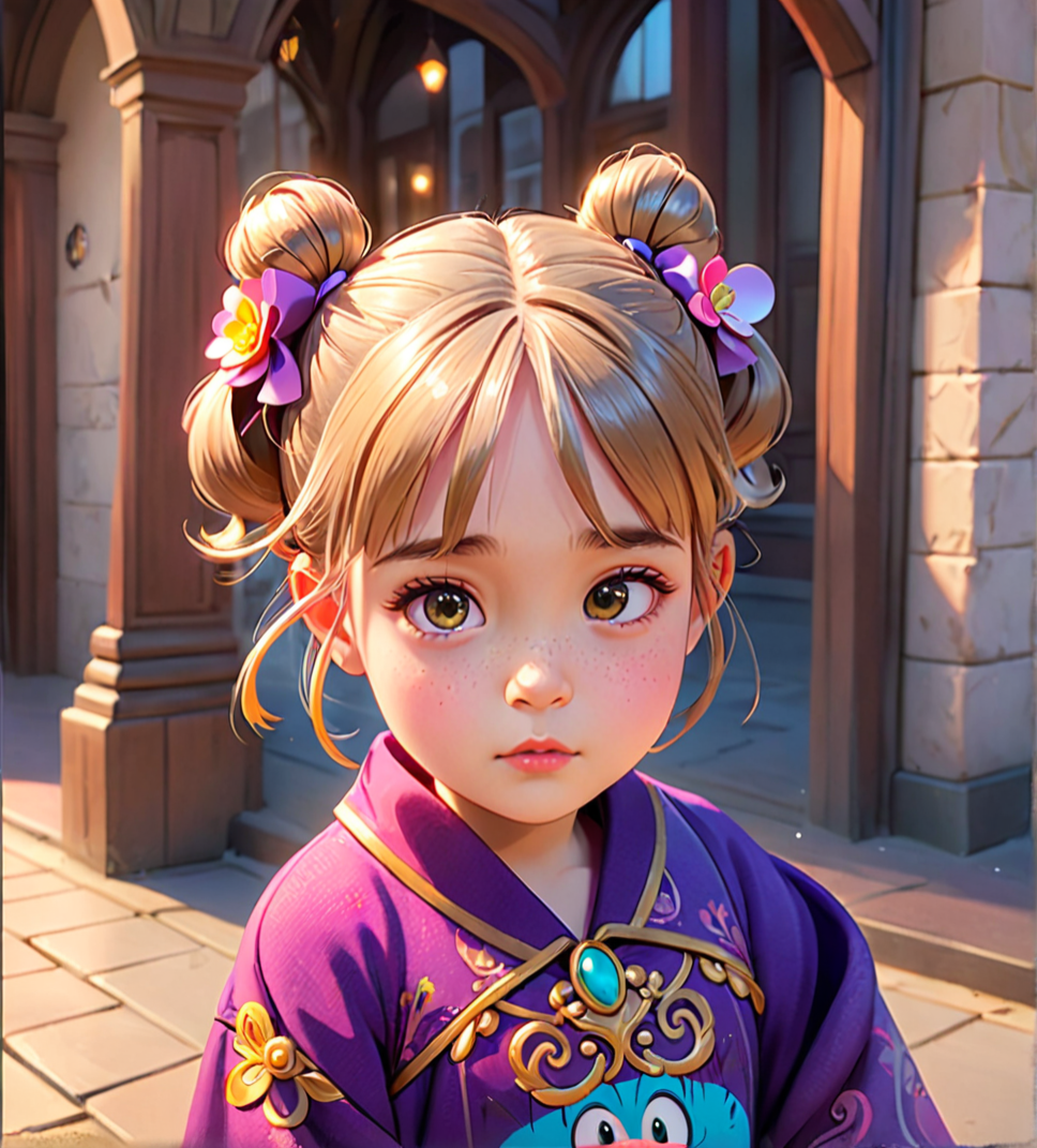 迪斯尼风格,hanbok,wuchang,mukimono,xiaochi,baozi,goki,asia,honmei choco,dragon li,maya,xizhi,xiangwei,rapunzel,cute cartoon character,mulan,oriental princess,yunnan,ayu,hong,oriental girl