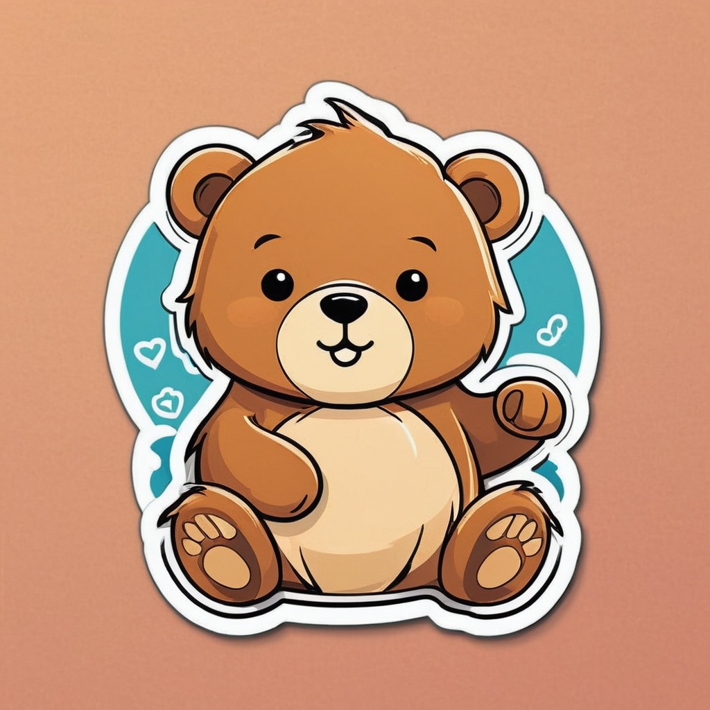 小熊、简约、线条,cute bear,tkuma,scandia bear,bear,bear teddy,brown bear,kuma,bebearia,bearshare,bearlike,little bear,clipart sticker,beary,urso,bearishness,bear cub,left hand bear,bearse,bearss,baby bear,Uni